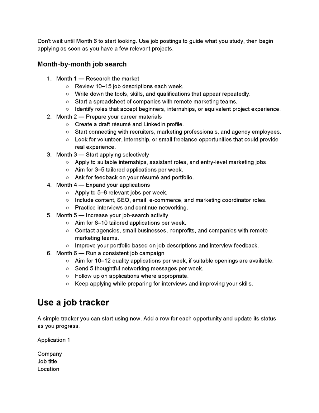 Digital Marketing Specialist & Marketing Analyst Training